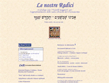 Tablet Screenshot of nostreradici.it